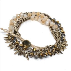 Chloe + ISABEL Casablanca Fringe wrap bracelet